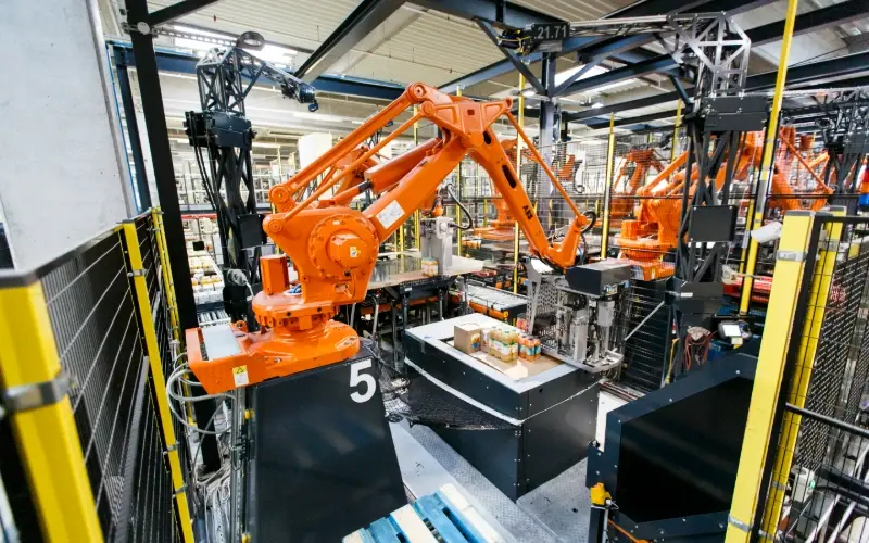 industrial-robotic-arm-automated-warehouse-logistics